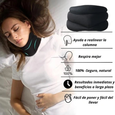 COLLARIN ANTI APNEA DEL SUEÑO- OFERTA 2X1 + EBOOK DE REGALO